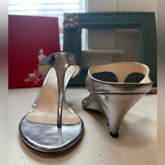 Prada kitten heel sandals size 36 - Picture 3 of 4